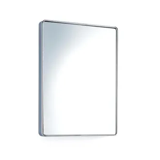 tomasucci Neat wall mirror, silver