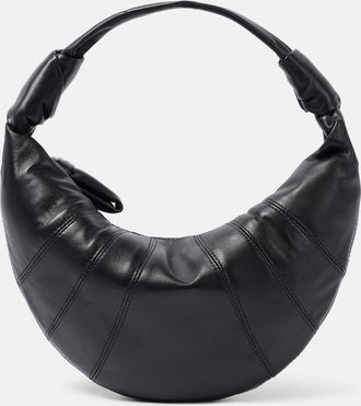 Christophe Lemaire Fortune Croissant Mini leather shoulder bag