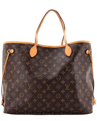Louis Vuitton Brown Monogram Canvas Neverfull Gm (Authentic Pre-Loved)