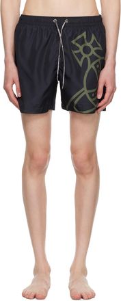 【送料&関税込】Vivienne Westwood Cherubs Beachwear In Multi One Shoulder Swimsuit in CHERUBS | Vivienne Westwood®