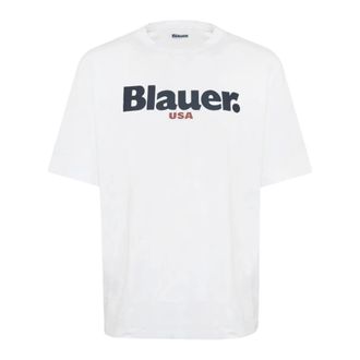 Blauer Ernst T-Shirt - male - Blauer - T-Shirts - White - XL - Tops