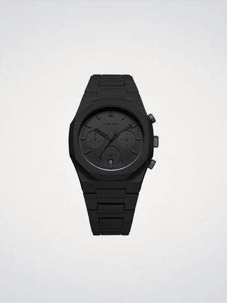 D1 Milano Core Chronograph Quartz Black Dial Mens Watch D1-PHBJSH