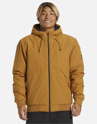 Quiksilver Mens Quiksilver Mens Brooks 5K Waterproof Jacket - Yellow - Size: 40/Regular