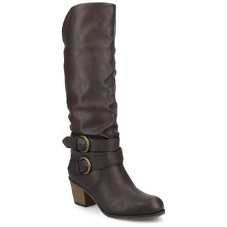 Journee Collection Women & apos;s Late Medium and Wide Width Boots