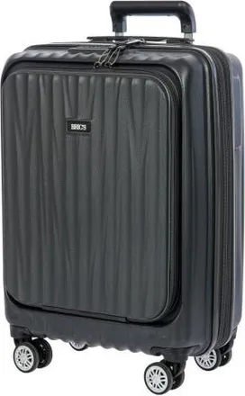 Bric's Cervia Hardside Expandable 21 Carry On Spinner Luggage with Front Pocket in Dark Grey at Nordstrom
