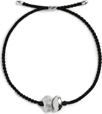 Monica Vinader Antica Cord Bracelet in Sterling Silver at Nordstrom