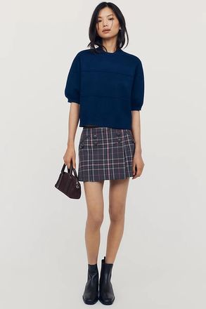 Maeve Pleated Mini Skirt
