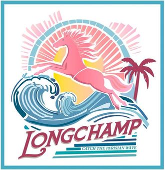 Longchamp La Vague Du Style Foulard