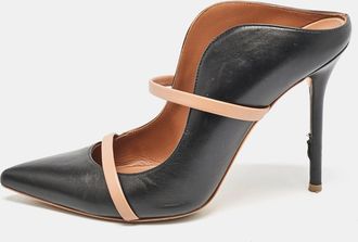 Malone Souliers Black/beige Leather Maureen Sandals
