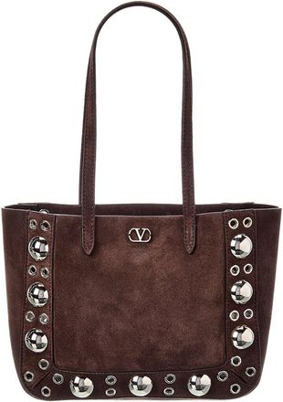 Valentino Nellcote Mini Suede Tote