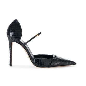 Elisabetta Franchi Dames, Schoenen, Zwart, Maat: 41 EU Leer