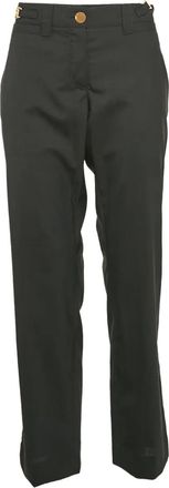 Dolce & Gabbana Broek met logoplakkaat - Zwart