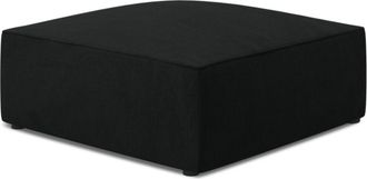 BLOOMINGLOFT Hocker Sao 93 x 93 cm, mit Cordbezug