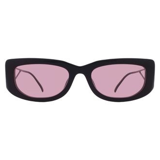 Prada Pink Rectangular Ladies Sunglasses PR 14YS 1AB30L 53