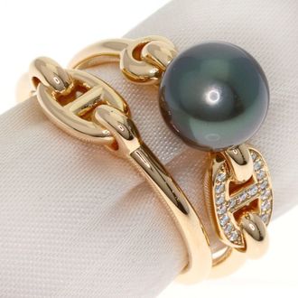 Herm&egrave;s Pink Gold (18K) Band Ring (Pre-Owned)