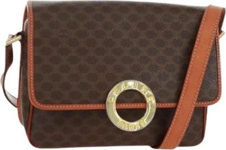 Celine Pre-owned Cross Body Bags, female, Brown, Size: ONE SIZE Pre-owned Vintage Cross Body Bag