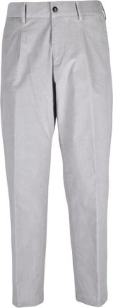 Officina36 Pantalone - Heren - Nette broeken - Grijs - S - Katoen - Broeken