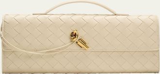 Bottega Veneta Long Andiamo Clutch Bag with Handle