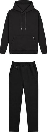 Black Bananas Hooded Flex Suit - Heren - Jumpsuits - Zwart - L - Polyester - Jumpsuits & Playsuits