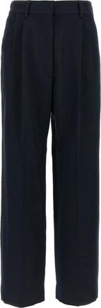 Blaz&eacute; Milano Sharewood Pants - Dames - Straight fit broeken - Blauw - M - Katoen - Broeken