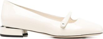 Jimmy Choo London Elisa lakleren ballerinas
