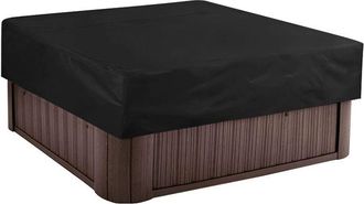 OEM Cubierta Para Spa Exterior, Cubierta Cuadrada Para Spa, Cubierta Impermeable Para Spa Fabricada En Tejido De Poli&eacute;ster 190t, A Prueba De Polvo Y Resis