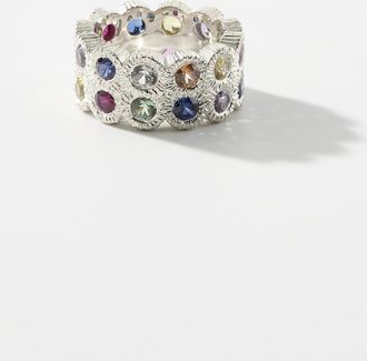 Bleue Burnham Mens Flowers Grow Together Eternity ring