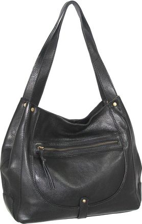 Nino Bossi Braylee Hand-Dyed Vintage Leather Satchel