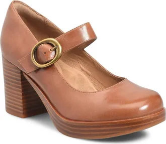 S&ouml;fft Kathleen Platform Mary Jane Pump in Cork at Nordstrom, Size 8.5
