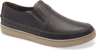 Clarks Hodson Step Leather Slip-On Sneaker in Beeswax at Nordstrom Rack, Size 10.5