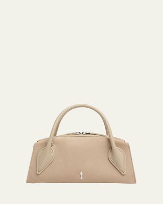 Christian Louboutin Venus Mini Top-Handle Bag in Nubuck Leather