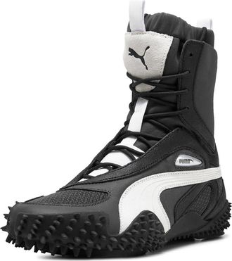 Puma Mostro Mid Sneaker Boot in Puma Black/Puma White at Nordstrom, Size 8.5