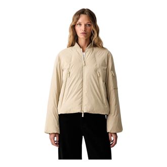 A|X Armani Exchange Korte Jas - Dames - Winterjassen - Beige - XS - Polyester - Jassen