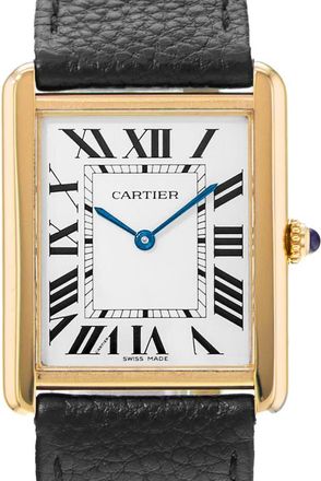 Cartier Pre-owned Cartier Tank Solo Quartz Silver Dial Ladies Watch W1018855