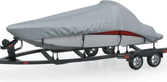 OEM Funda Gris Para Barco, 427-488 Cm (largo) X 229 Cm (ancho)