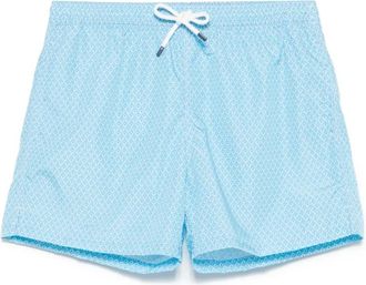 Fedeli Heren, Badkleding, Blauw, Maat: L Zijde