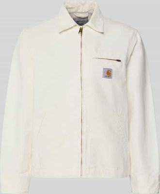 Carhartt Work in Progress Jacke mit Label-Detail Modell Detroit in Offwhite, Gr&ouml;&szlig;e XXL