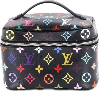 Louis Vuitton x Takashi Murakami Nice Vanity Case Monogram Multicolor Mini pouch - Nero
