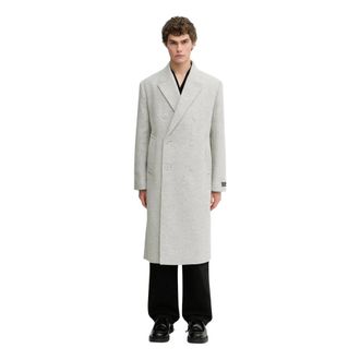 Lacoste Hombre, Abrigos, Gris, Talla: L
