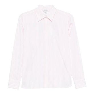 Max Mara Stripe-pattern shirt - female - Max Mara - Shirts - White - 3XS - Blouses & Shirts
