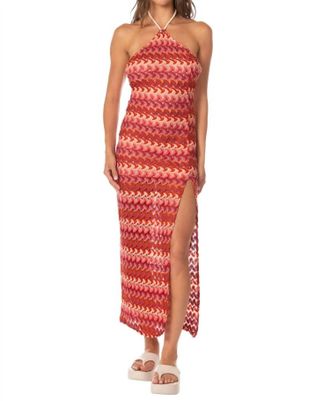 Maaji Bloom Helsie Dress In Wine