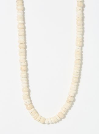 Le 31 Mens Wooden bead necklace