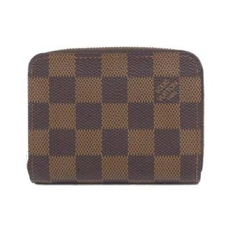 Louis Vuitton Pre-owned Damier Coated Canvas Coin Case - Dames - Pre-owned - Bruin - Maat: ONE Size