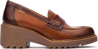 Pikolinos Alcaraz Pump - Dames - Pumps - Bruin - 39 EU - Leer - Schoenen