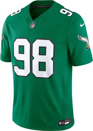 Nike Jalen Carter Philadelphia Eagles Nike Mens Dri-FIT NFL Limited Jersey in Green | 37NM03T786F-D7X
