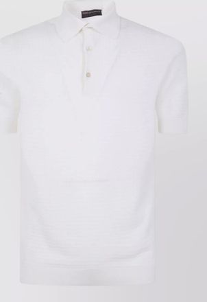 FILIPPO DE LAURENTIIS short-sleeve polo shirt