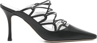 Manolo Blahnik Mules Netas - Nero