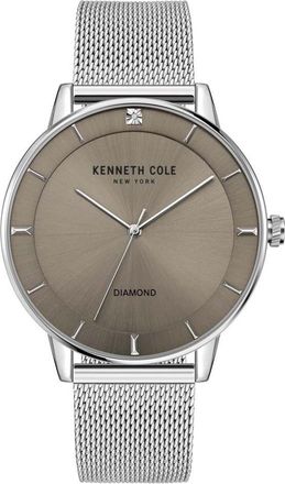 Kenneth Cole KC50857005A Mens Classic Dress Watch - Silver - One Size