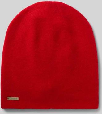 Seeberger Beanie aus reinem Kaschmir in Rot, Größe 1