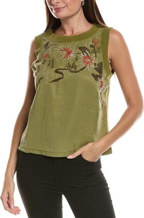 Xcvi Embroidered Katrine Tank